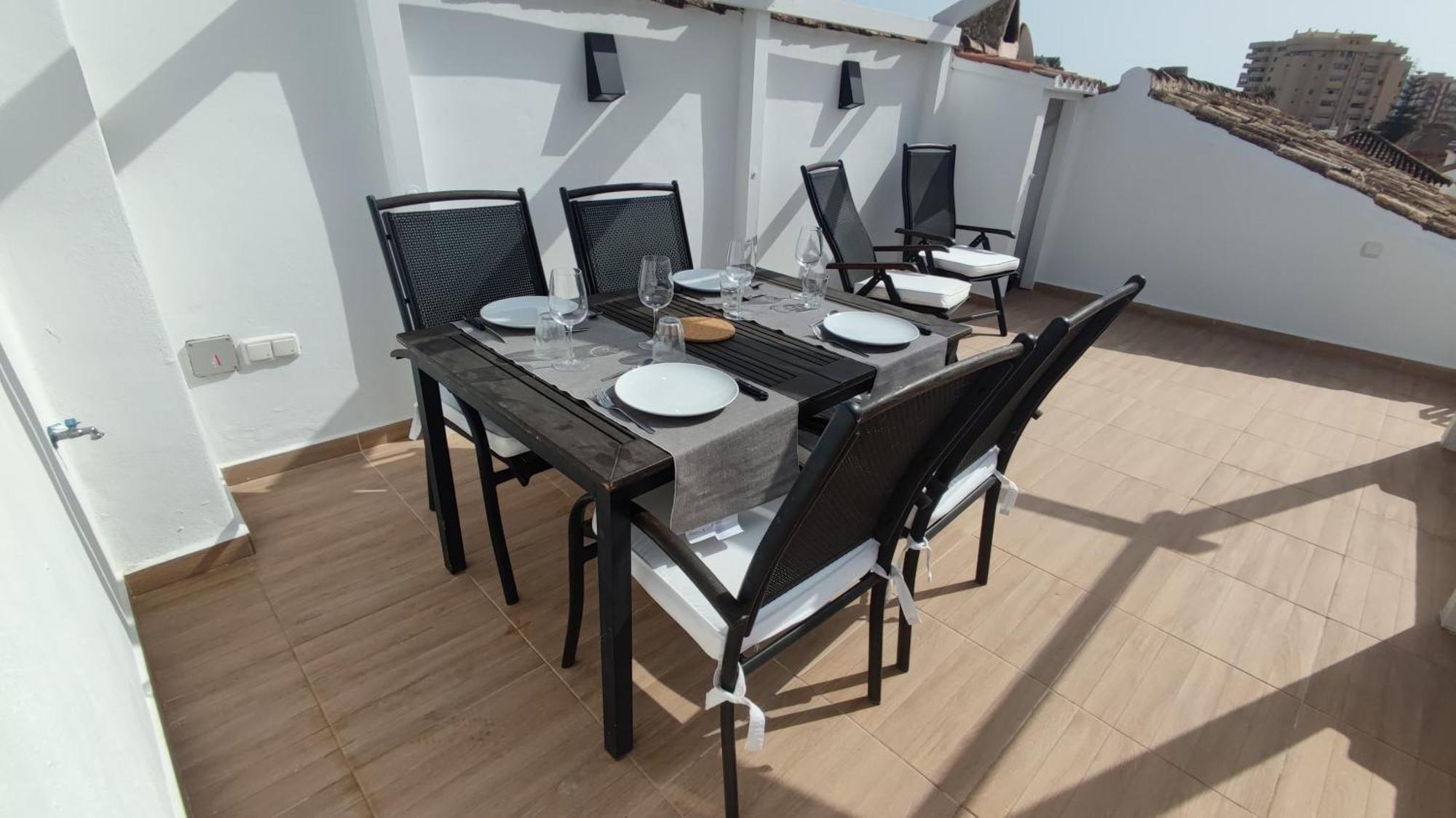 Apartamento Fuengirola Terrace Exterior foto